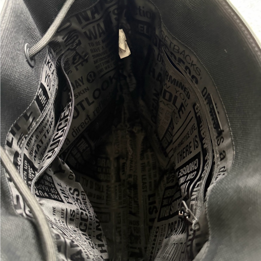 lululemon athletica Black Tote-Style Backpack - Picture 4 of 6